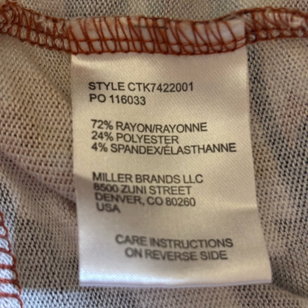 Cruel Denim Women’s AztecGeometric Patterned Women's‎ Sweatshirt XXL - Orange - Picture 10 of 11
